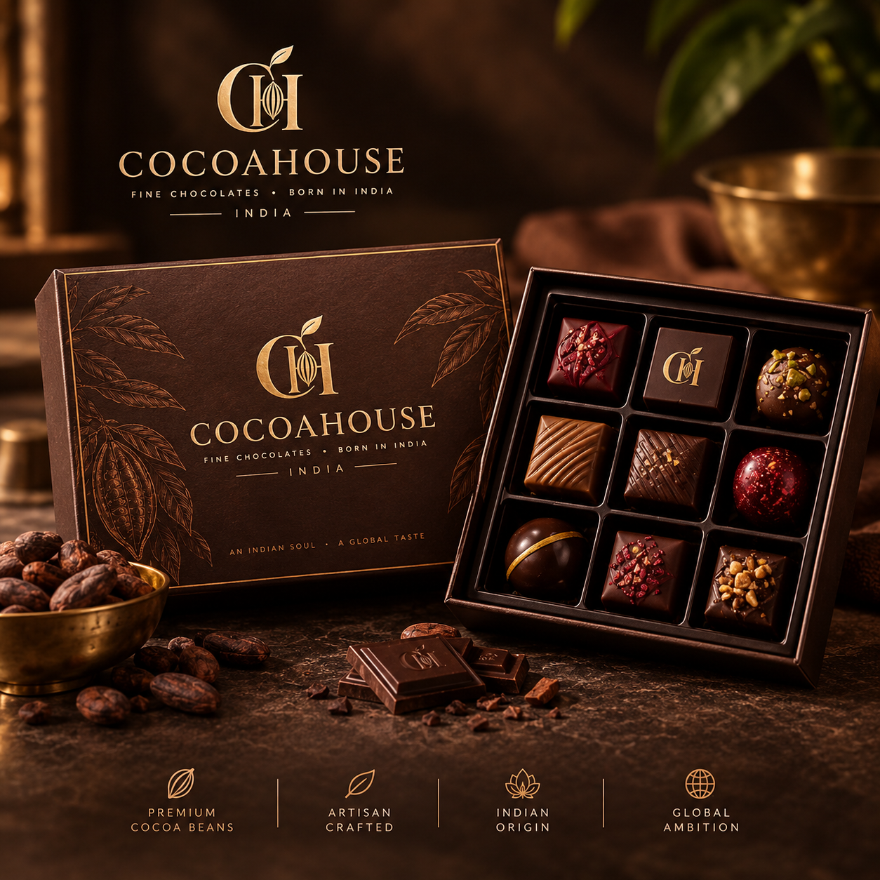 COCOAHOUSE fine chocolate collection