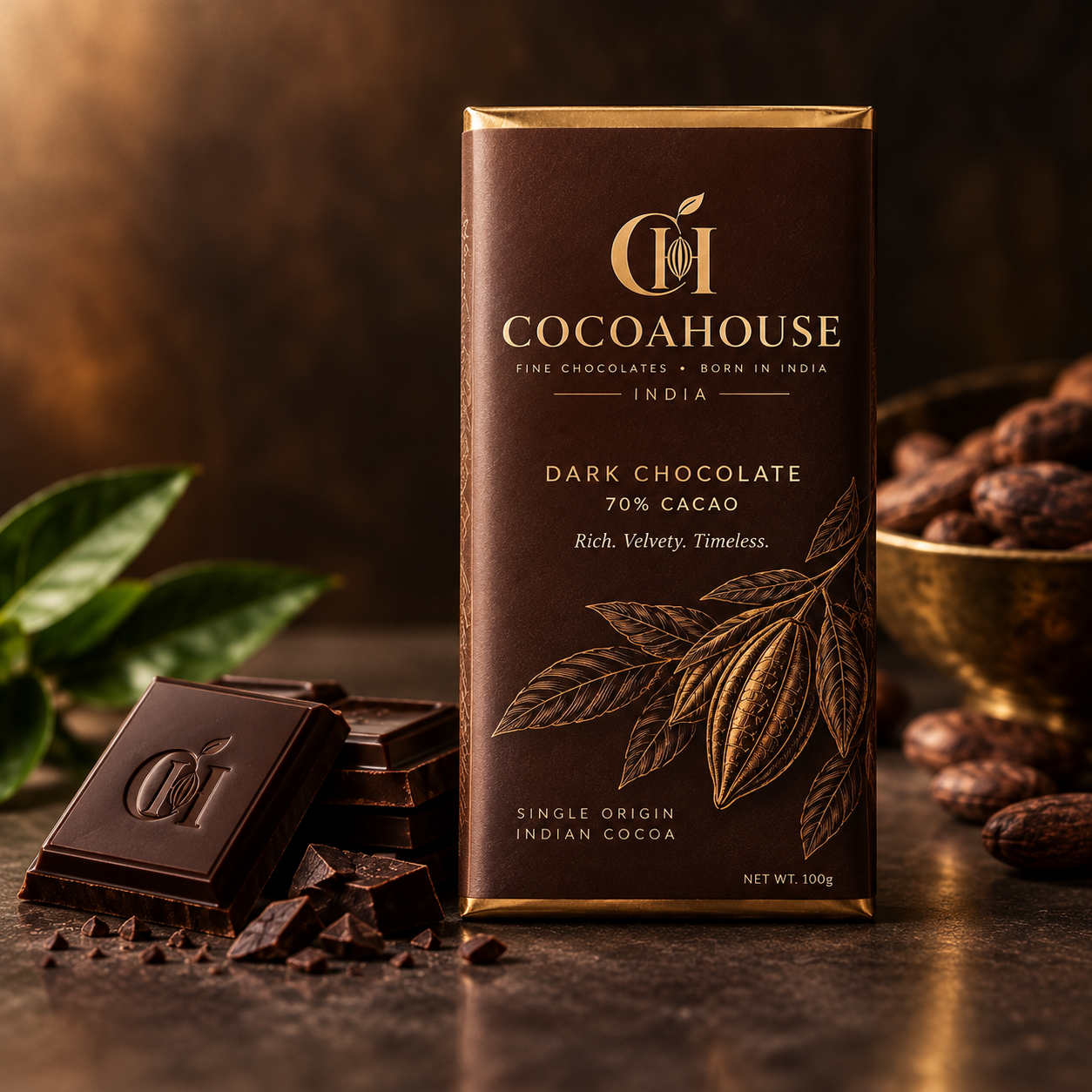 Cocoa beans and fine chocolate