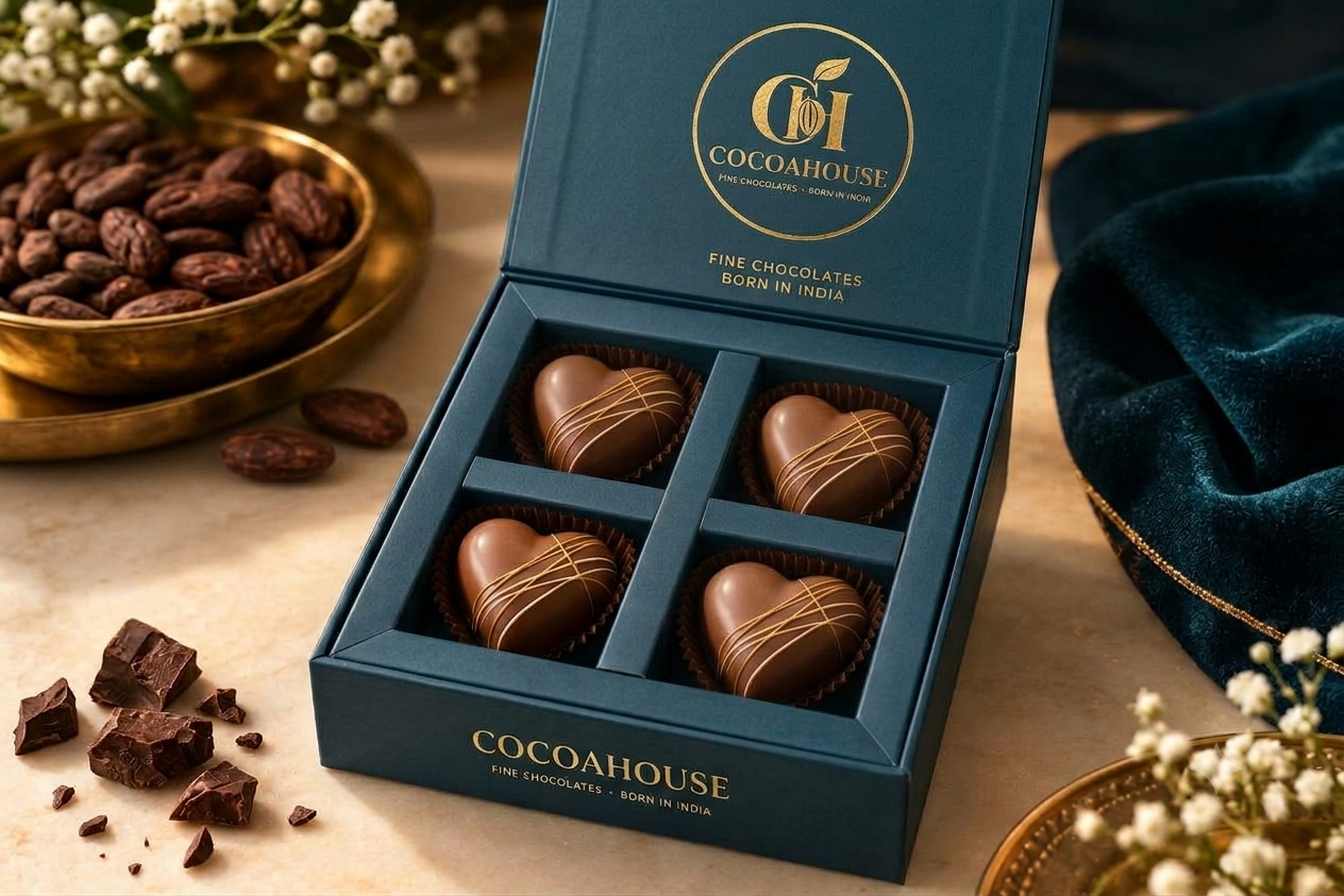 Dark Chocolate Hearts