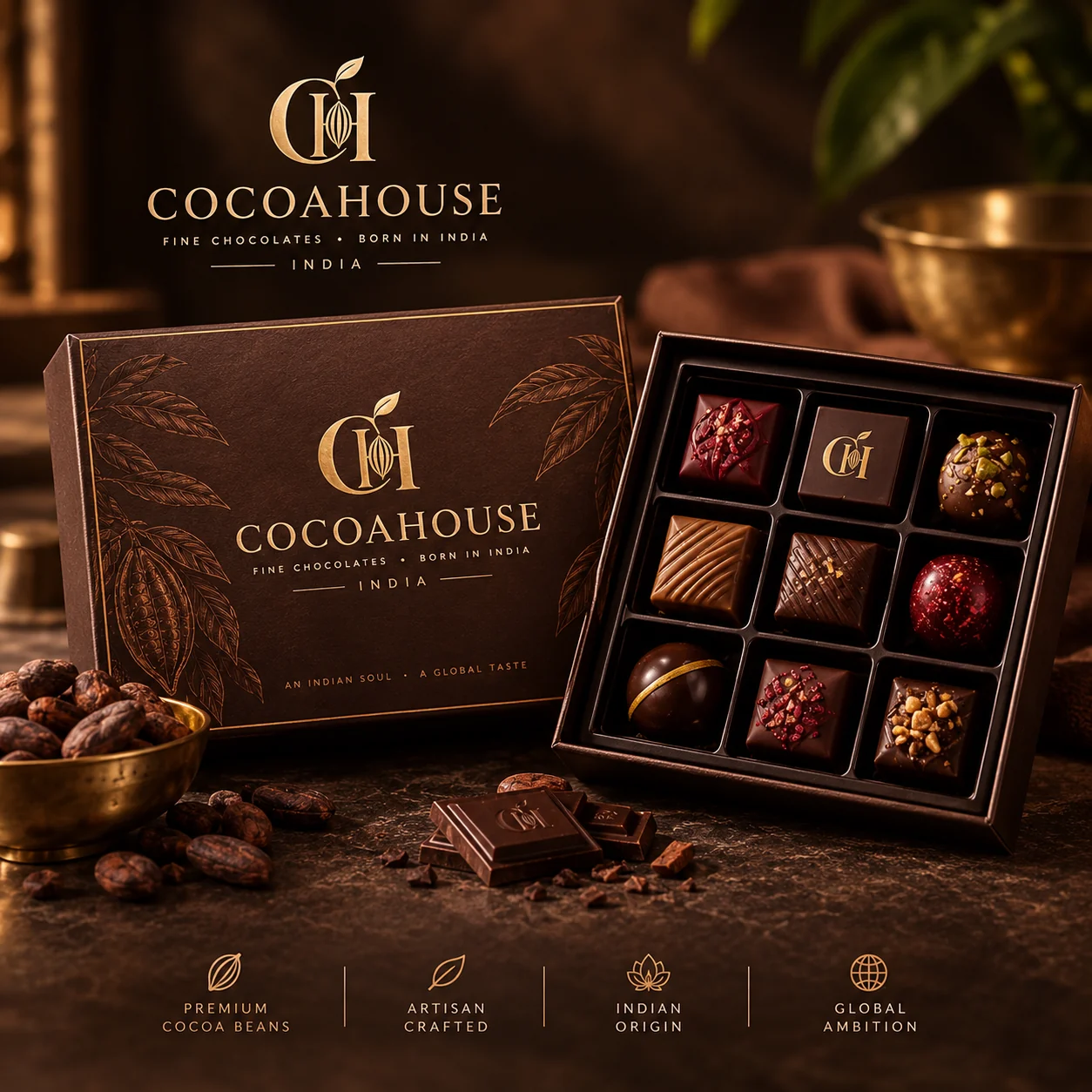 COCOAHOUSE chocolate collection